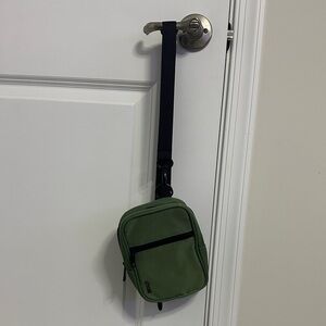 Brixley Crossbody Sling Bag- Forest Green